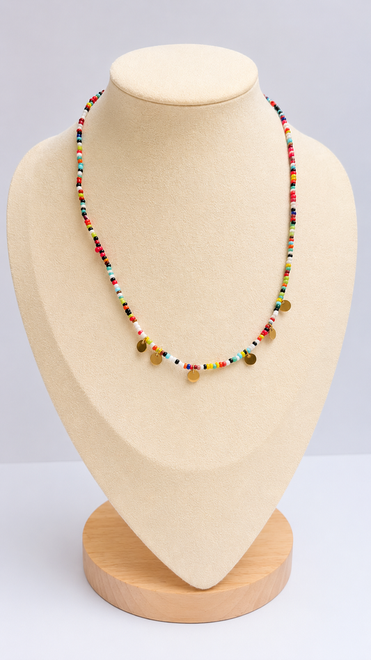 Summer beaded necklace