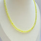 Candy yellow necklace