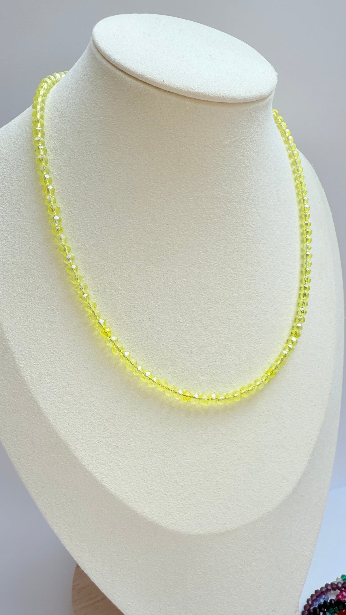 Candy yellow necklace