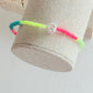 Neon candy pearl bracelet
