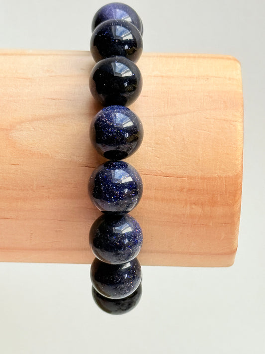 Blue sandstone bracelet
