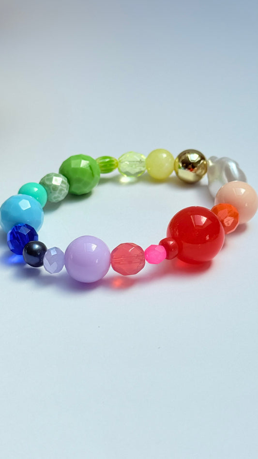 Pick n’ mix rainbow braclet