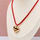 Red heart necklace