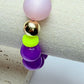 Purple neon pop bracelet