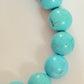 Turquoise howlite bracelet