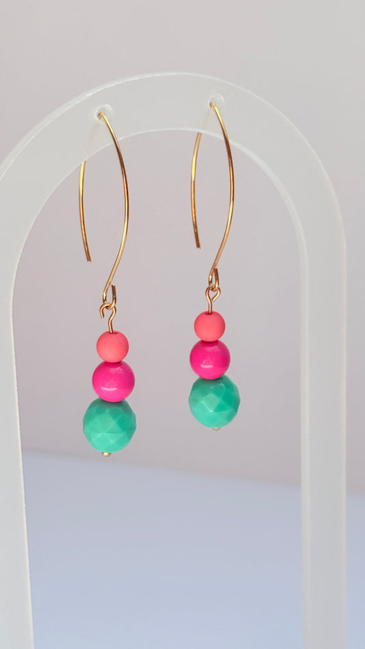 Tropical Marquise earrings