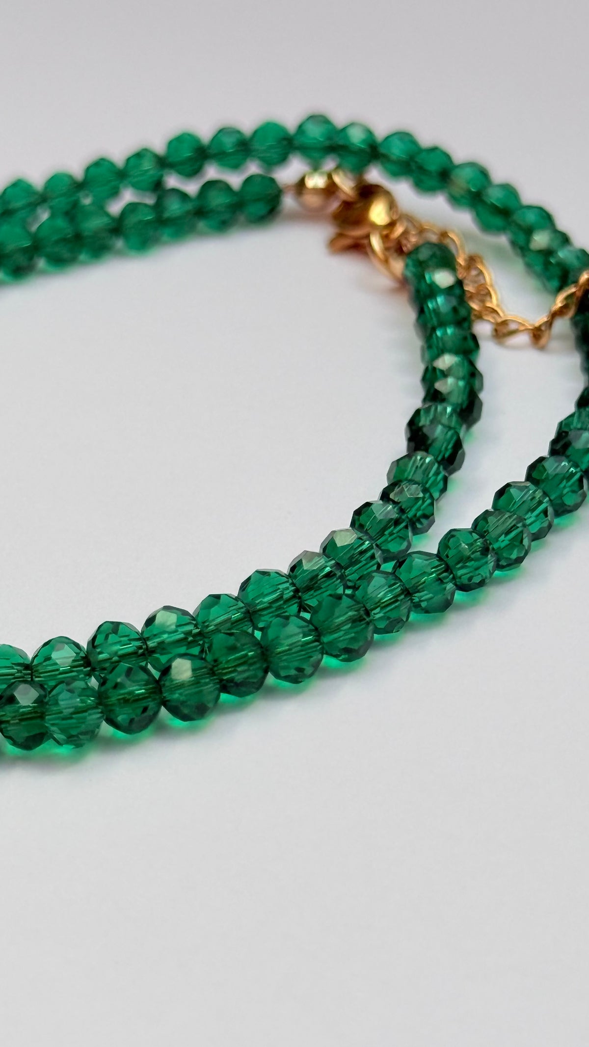 Candy green  necklace