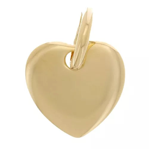 Mini 3micron gold heart charm
