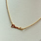 The ‘Brenda’  Personalised tennis necklace