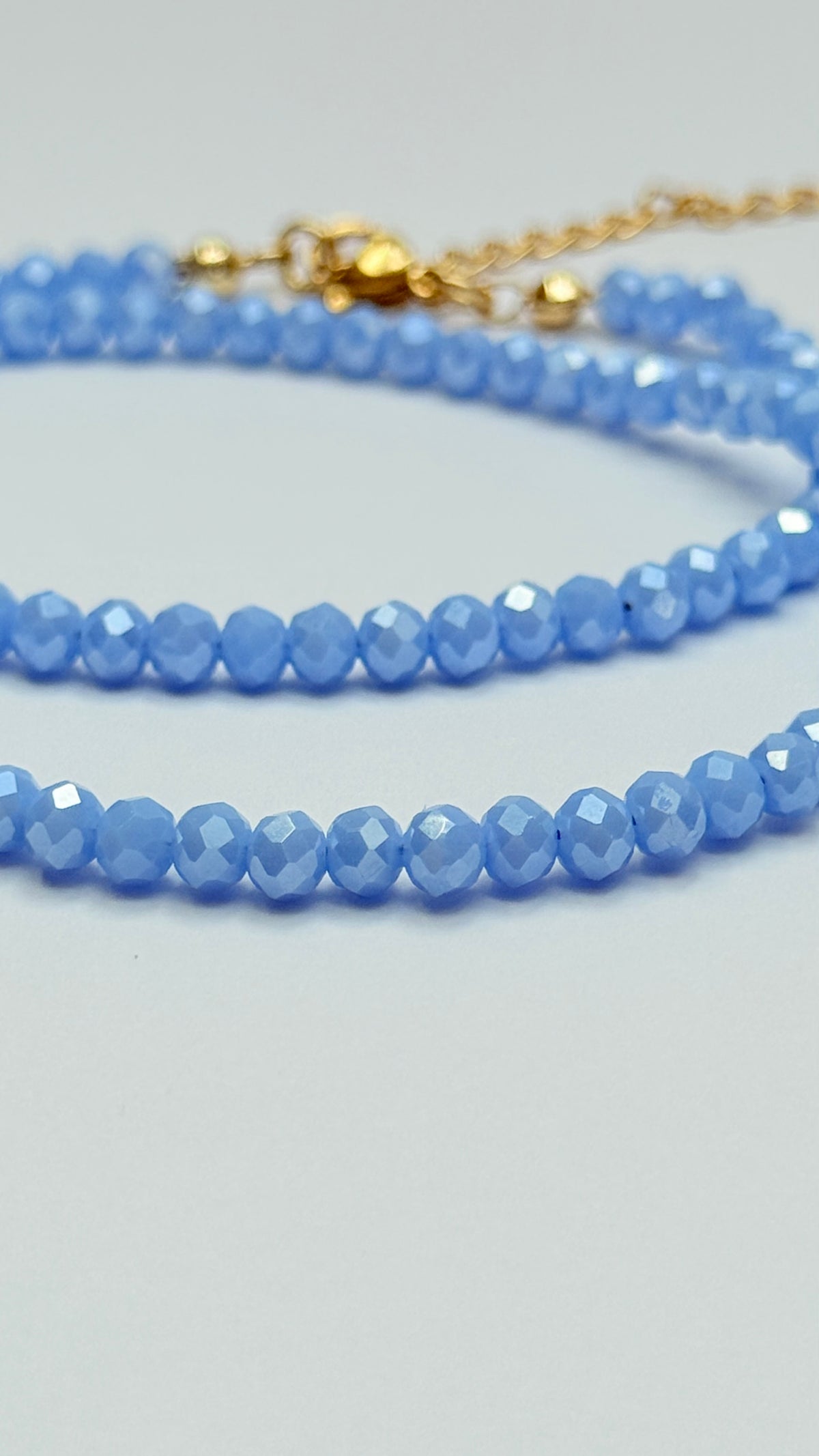 Candy blue necklace
