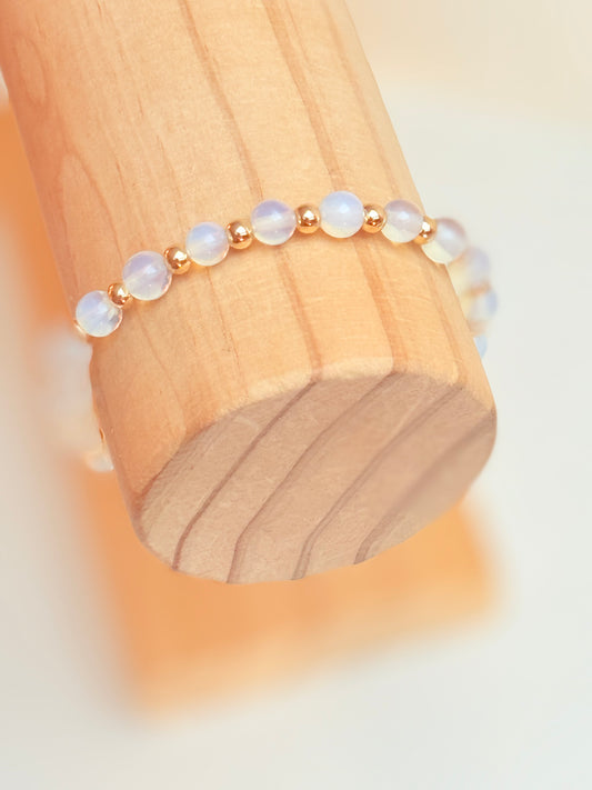 Opal natural stone bracelet