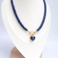Lapis Lazuli rondelle necklace