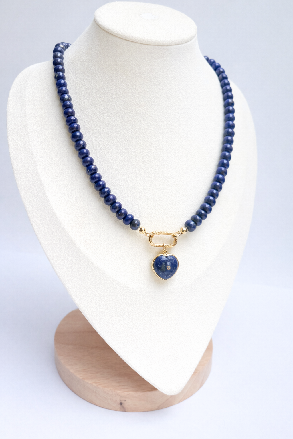 Lapis Lazuli rondelle necklace