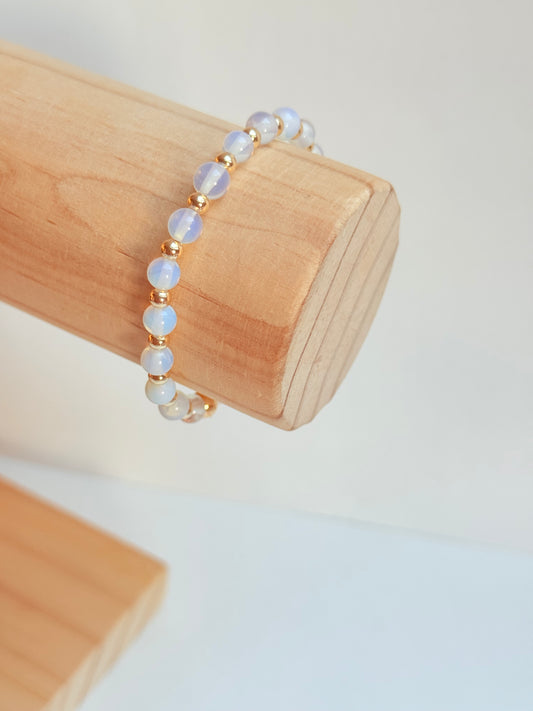 Opal natural stone bracelet