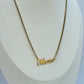 ‘Mama’ tennis necklace