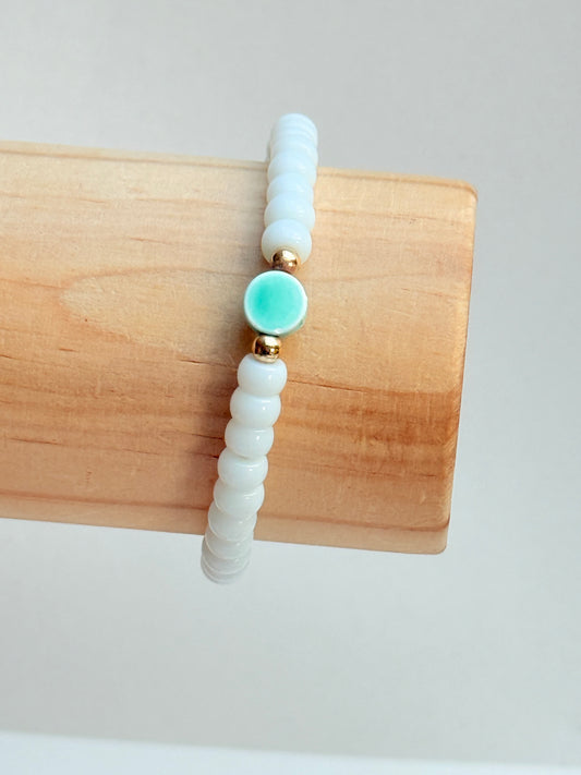 Mint ceramic stone