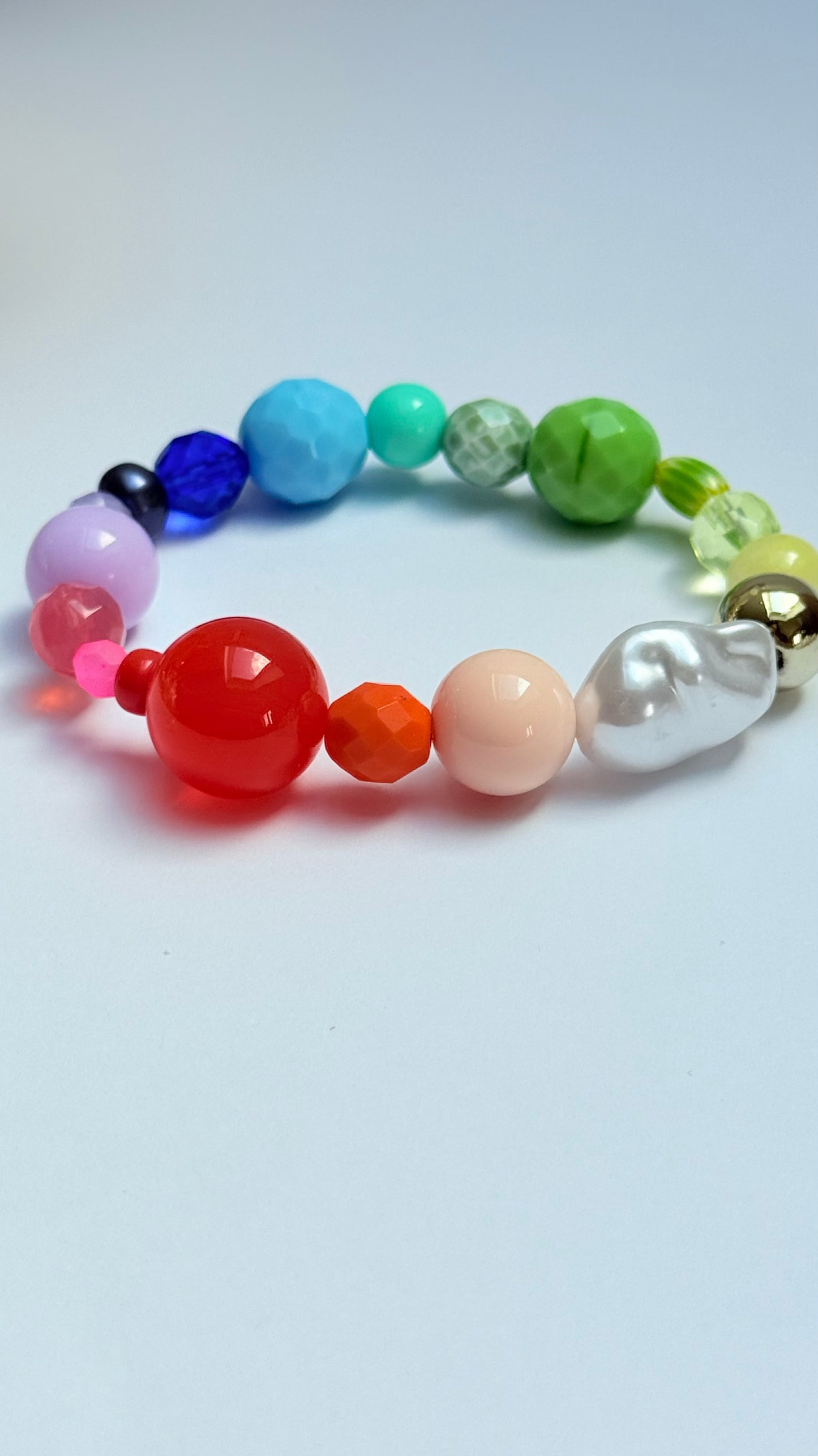 Pick n’ mix rainbow braclet