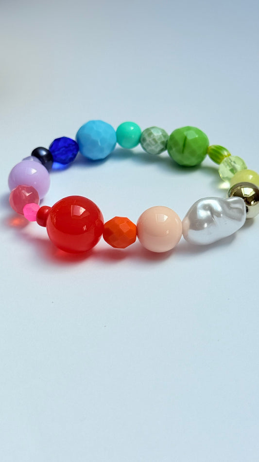 Pick n’ mix rainbow braclet