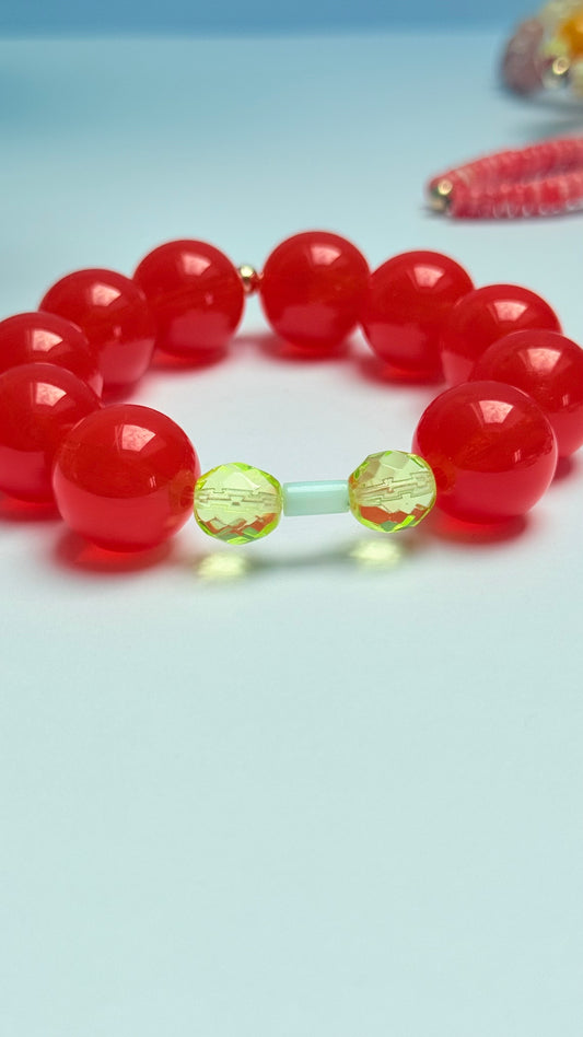 Coral neo bracelet