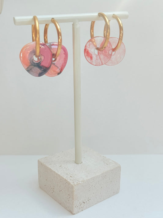 Ceramic doughnut Hoops