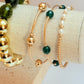 Roxie gold filled bracelet with mini pearl detail