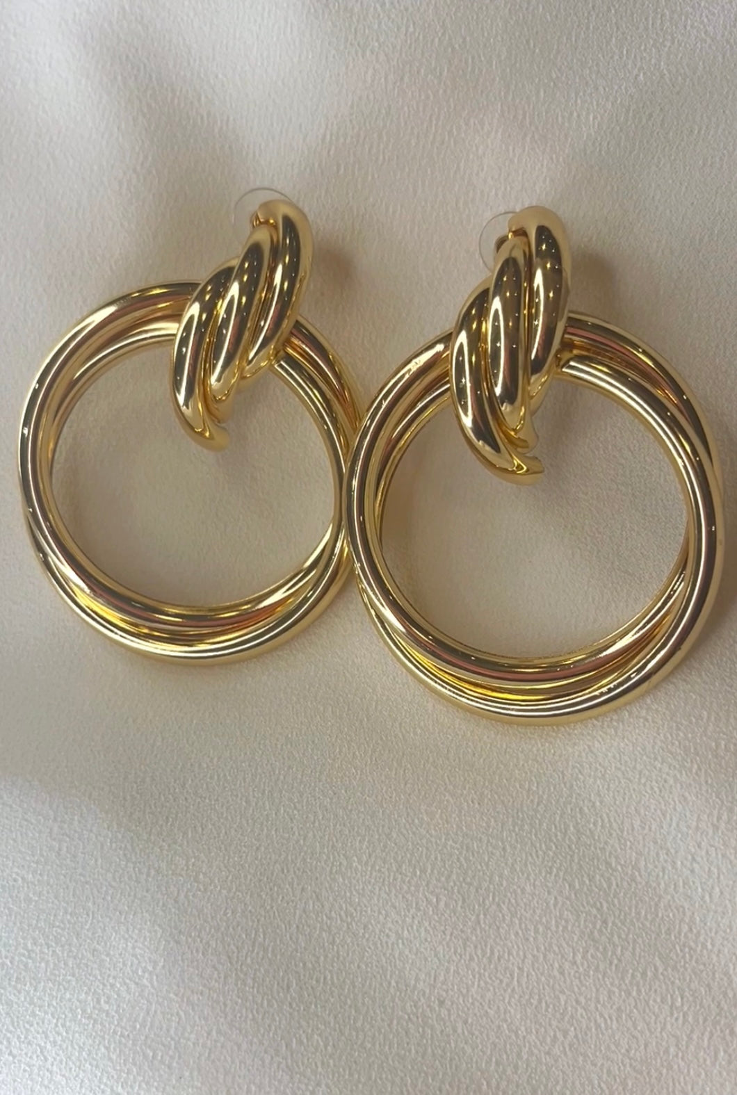 Large Knot Earrings