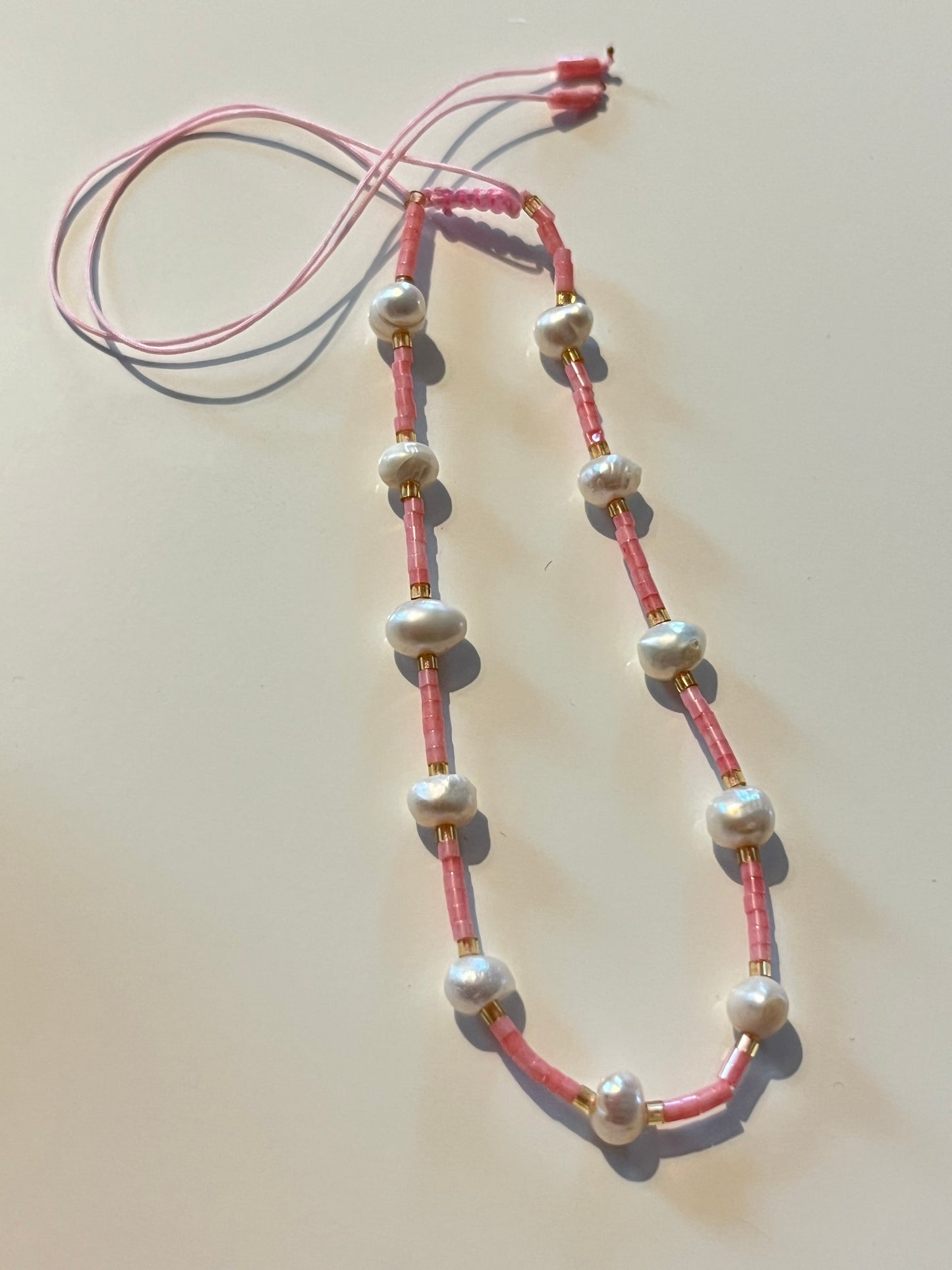 Beaded anklet