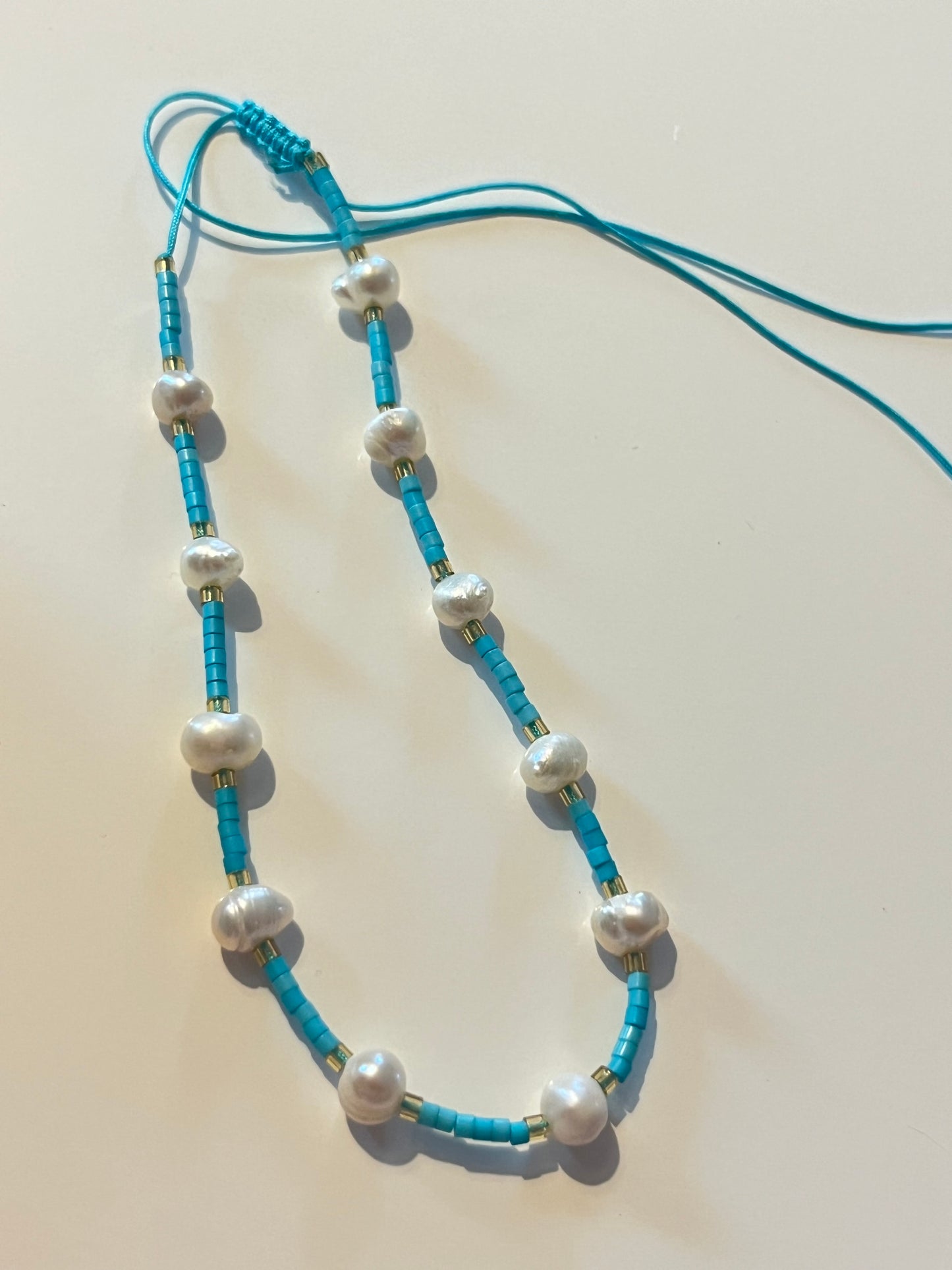 Beaded anklet