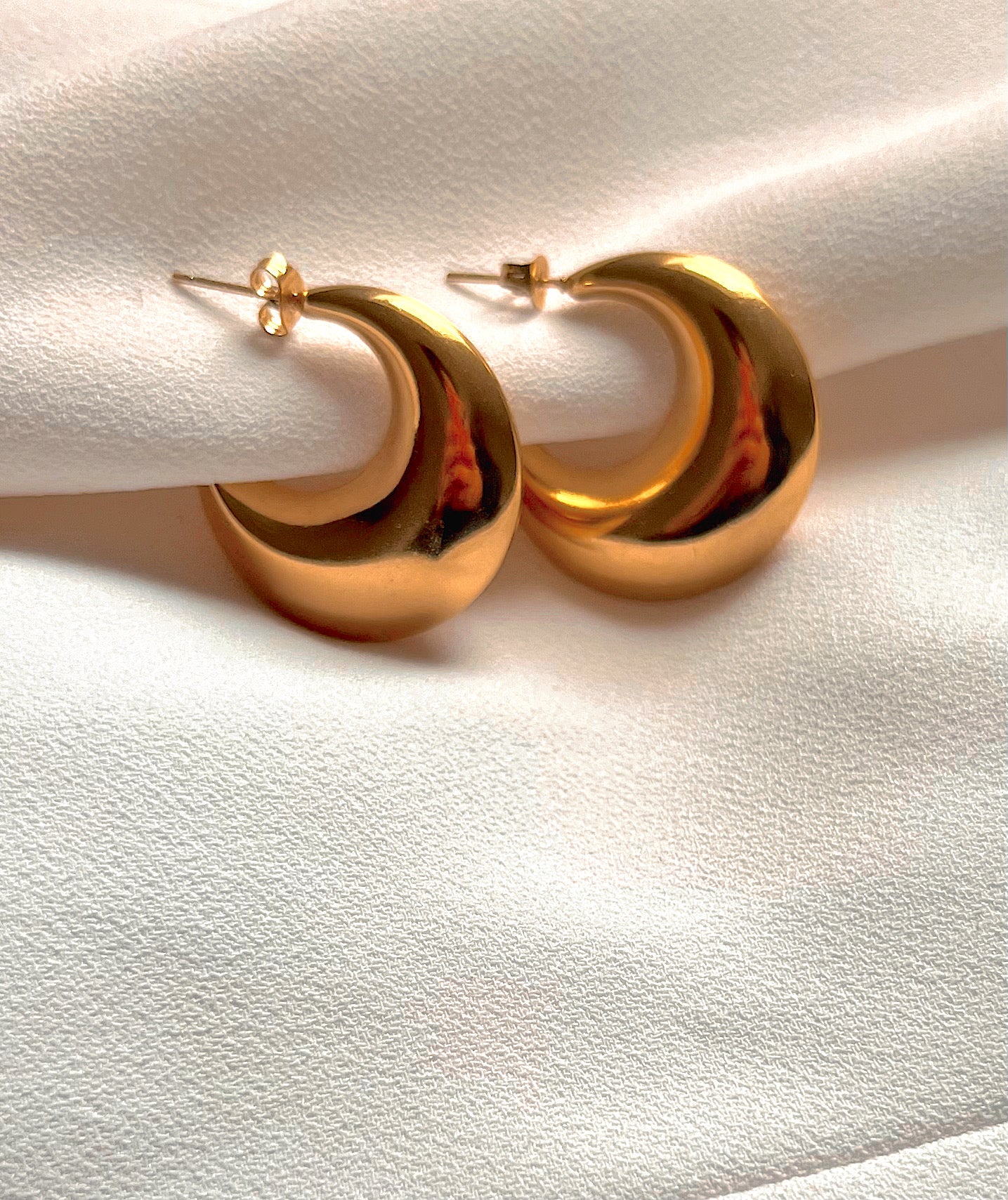 Golden Moon earrings