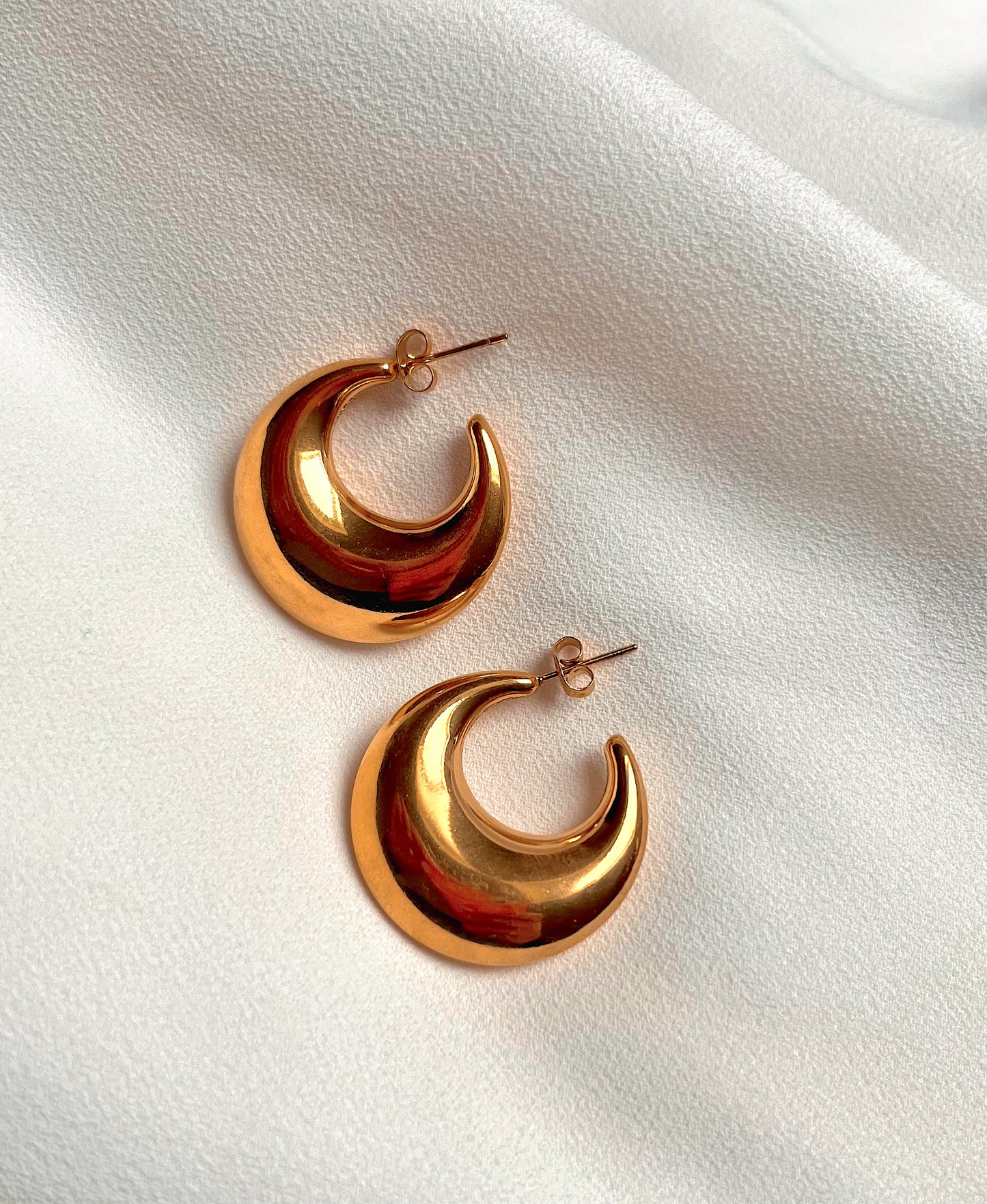 Golden Moon earrings