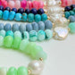 Rainbow Opal Pearl bracelets