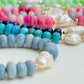 Rainbow Opal Pearl bracelets
