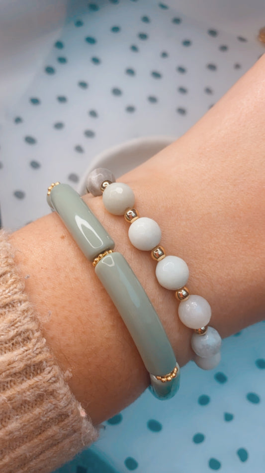 Chalcedony Quartz bracelet